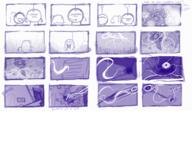 artist:Sahelanthropus character:lucky_charm character:mitty character:nidus concept_art // 3068x2280 // 2.8MB