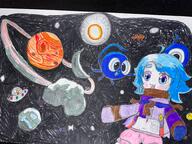 artist:miimoo character:lucky_charm character:mitty space traditional_art // 2016x1512 // 6.7MB