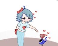 artist:awysu character:lucky_charm character:mitty valentines_2025 // 821x656 // 134KB