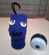 character:lucky_charm character:mitty MittyBirthdaySock2025 // 3060x3395 // 2.6MB