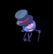 artist:Sahelanthropus cane character:lucky_charm rizz top_hat valentines_2025 // 1245x1269 // 202KB